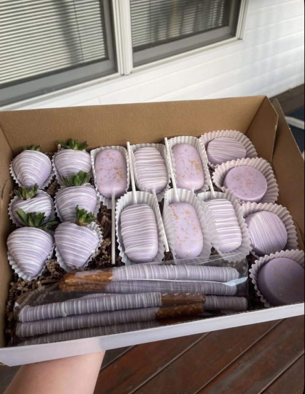 Lavender themed dessert package