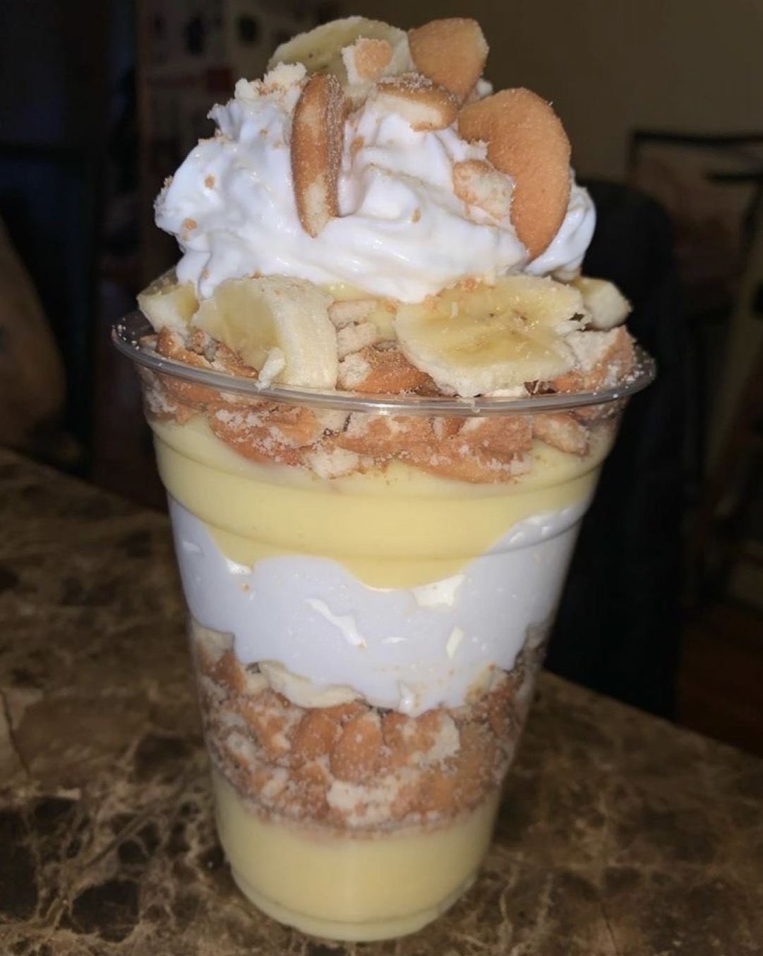 Banana pudding cup
