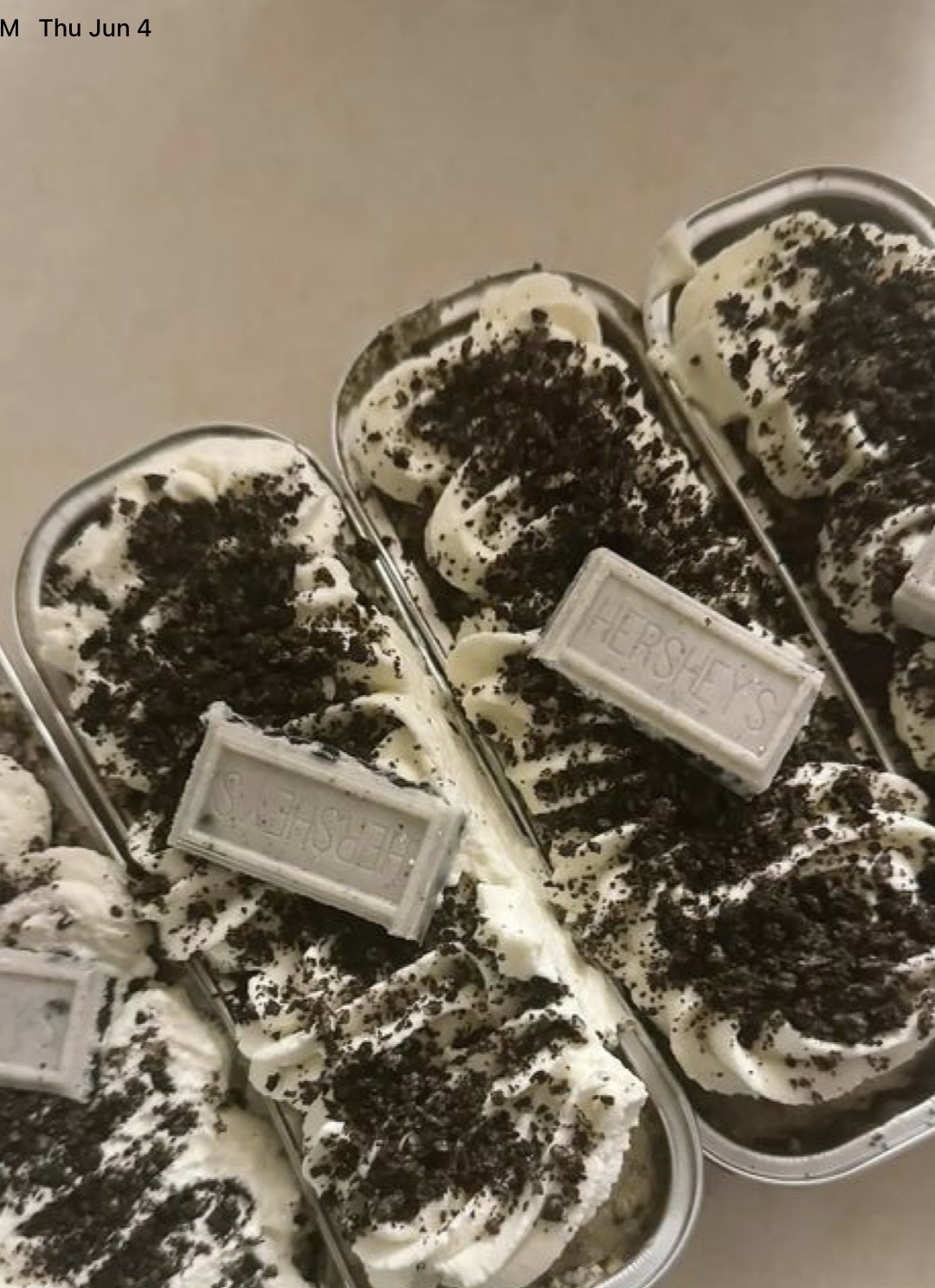 Oreo Hershey mini cake